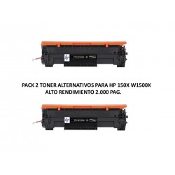 PACK 2 TONER PARA HP 150AX...