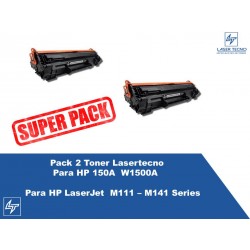 PACK 2 TONER PARA HP 150A...