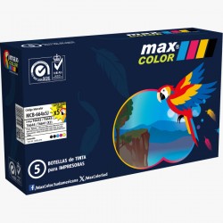 PACK 5 TINTAS P/EPSON T664...